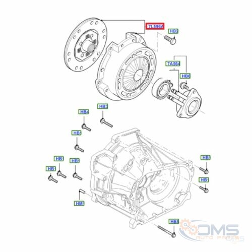 Ford MondeoFiestaC-MaxEco-Sport Clutch Kit 1746881, 1679190, 1495800, 1473814, 1473808, 1432483, 1432454, 1423902, ,1385808, 1385807, 1385806, 1343812, 1343811, 1343810, 1820511,  1772150, 1716731, 3M517540A1E, 3M517540A1F, 3M517540A1G, 3M517540A1H, 3M517540A1J, 3M517540A1K