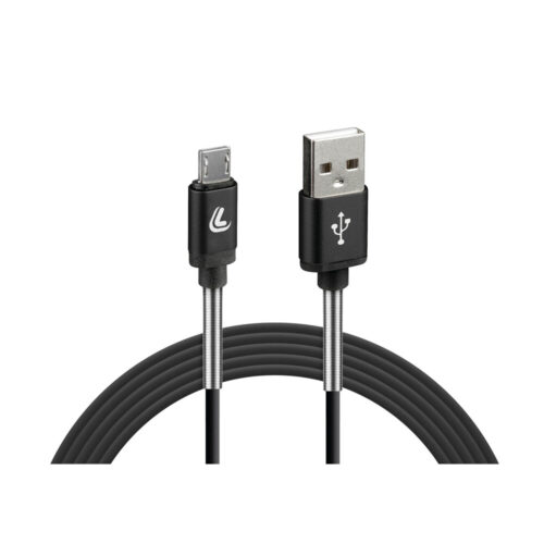Cable Usb - Micro Usb - 100cm - Black - OMS Auto Parts