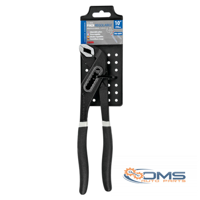 Closed-Hinge Adjustable Pliers - 250mm - OMS Auto Parts