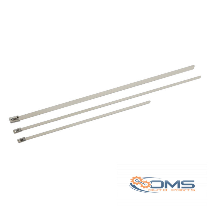 Cable Ties Stainless Steel, 20pcs - 4,7x200mm - OMS Auto Parts