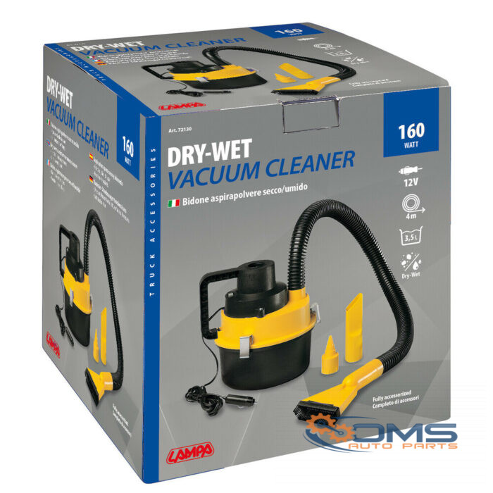 Canister Vacuum Cleaner - 12V - 160W - OMS Auto Parts