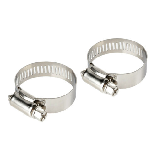 Stainless Steel Hose Clamps - 2pcs - 12mm - Ø21-38mm - OMS Auto Parts