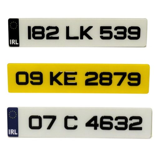 Gel Number Plates | OMS Auto Parts