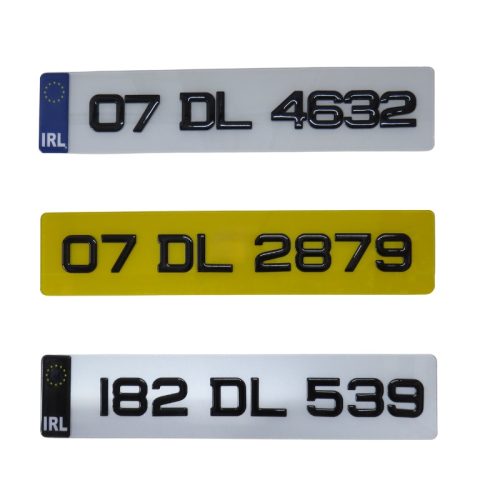 Gel Number Plates - OMS Auto Parts