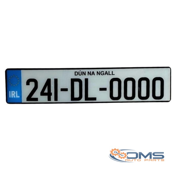 NCT Number Plate - OMS Auto Parts